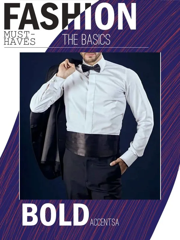 CUMMERBUND BOWTIE SET FOR GROOM SUIT