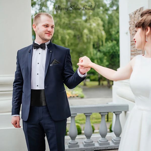CUMMERBUND BOWTIE SET FOR GROOM SUIT